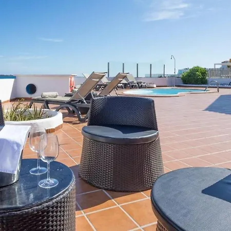 Beachfront Remos: Lobos Island View & Private Pool *
